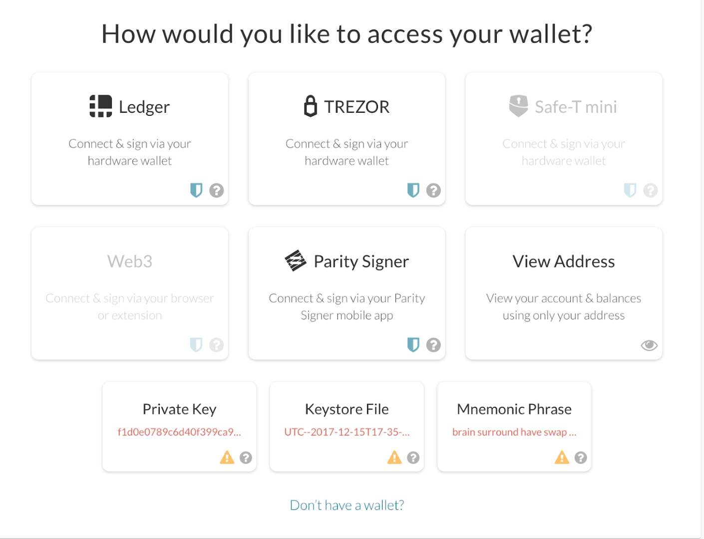 Wallet Access "Wallet Access"